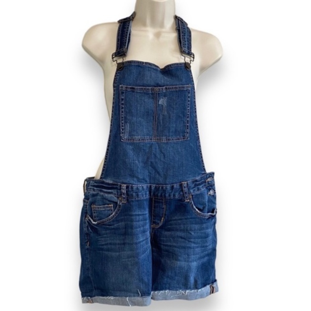 grg denim - Dark Wash Coverall Shorts - 9 - China